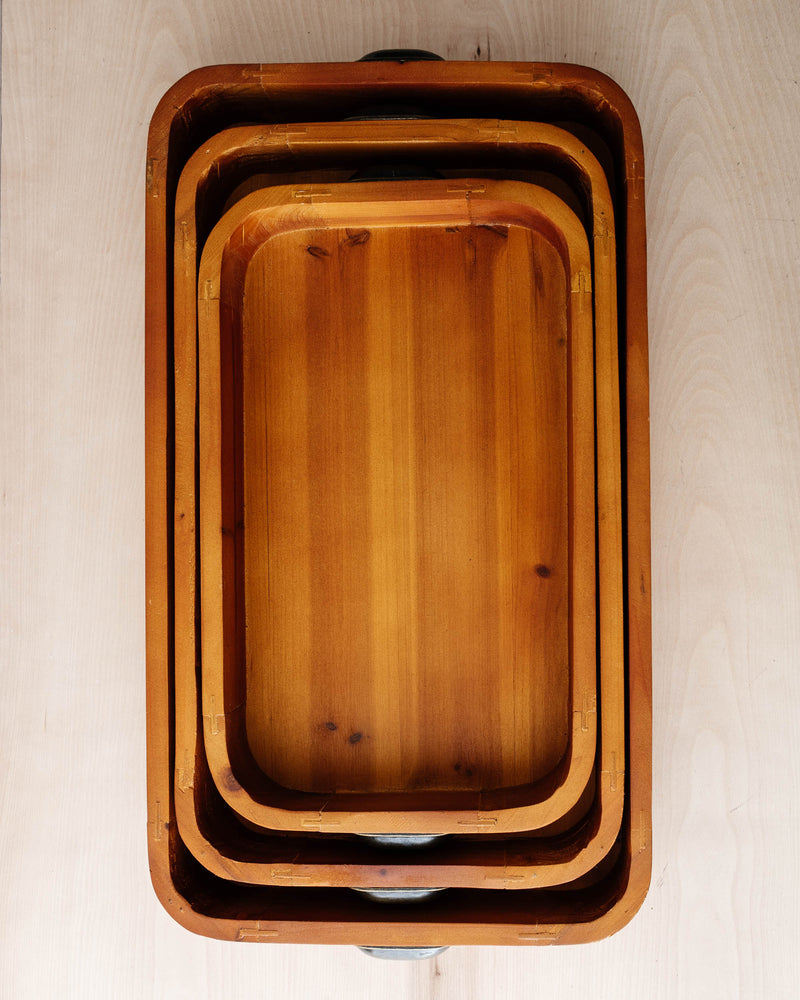 Atwell Wooden Nesting Trays (Set of 3)