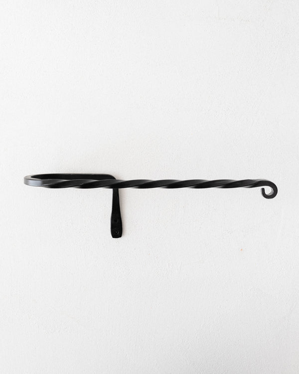 Wrought Iron Twisted Paper Towel Holder