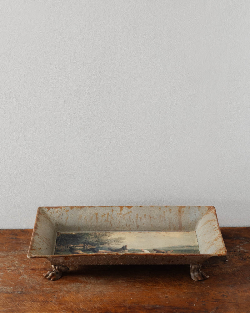 Aged French Country Tray