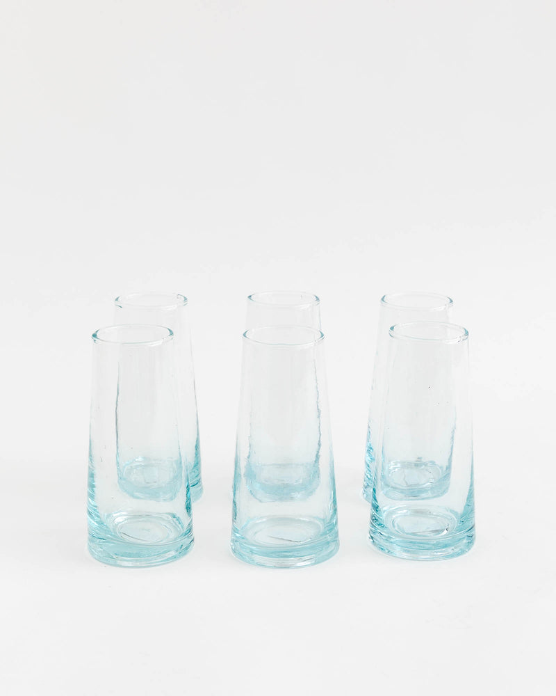 Recycled Cone Champagne Glasses (set of 6)