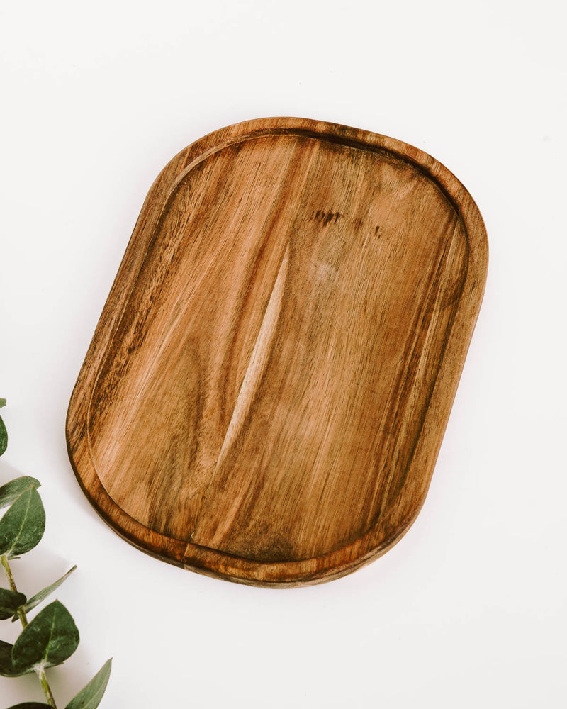 Simple Acacia Wood Platter