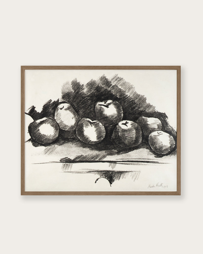 "Apples on Table" Art Print