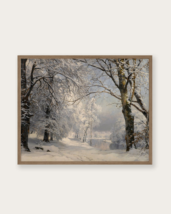 "Forest in Winter" Art Print