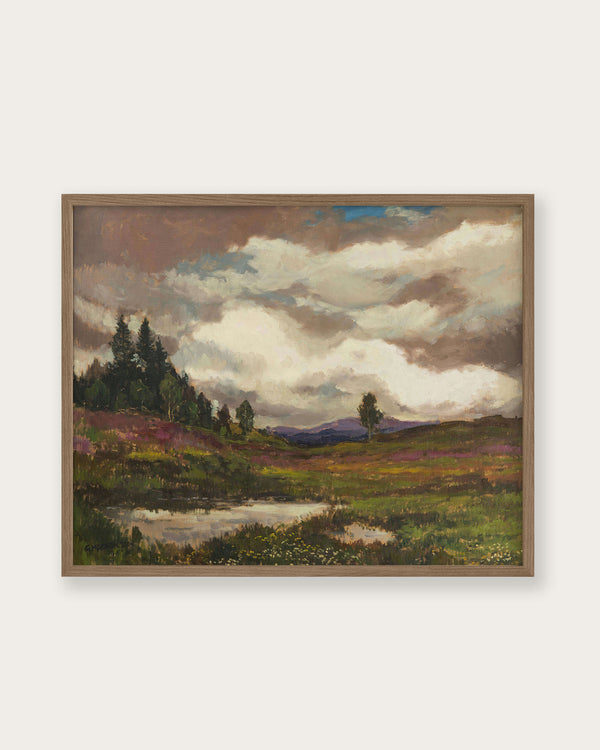 “Landscape  Heathland” Art Print