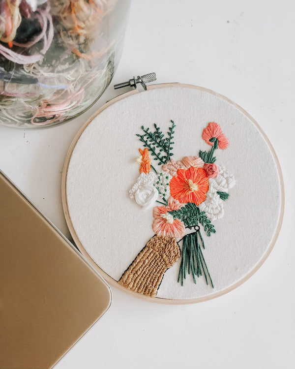 "Galentines" Embroidery Kit