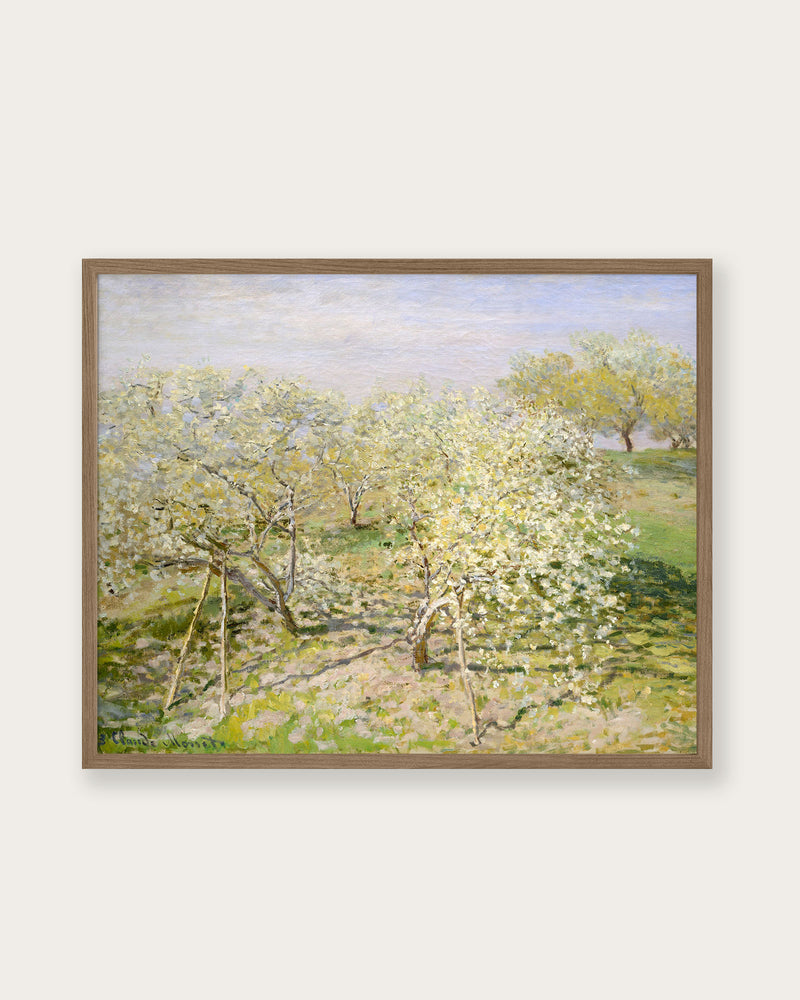 "Spring (Fruit Trees in Bloom)" Art Print