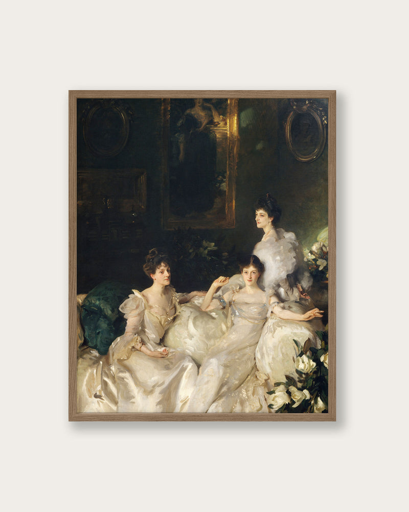 "The Wyndham Sisters" Art Print