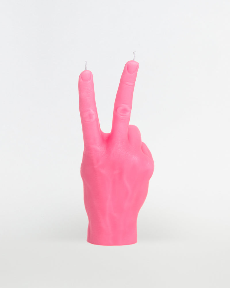 Peace Sign Candle