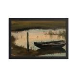 "Boat by the Shore" Art Print