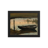 "Boat by the Shore" Art Print