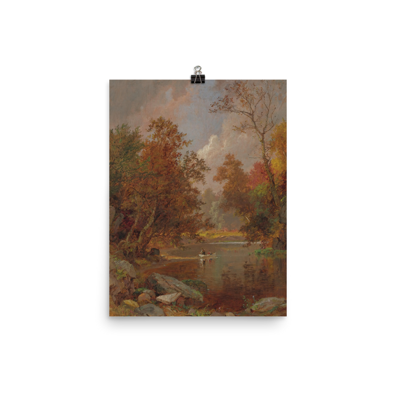 "Autumn on the River" Art Print