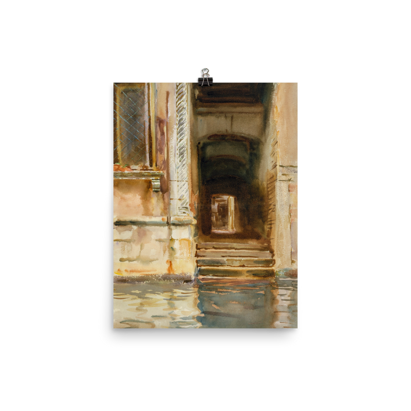 "Venetian Passageway" Art Print
