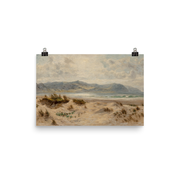 "Dunes on a Welsh Coast" Art Print