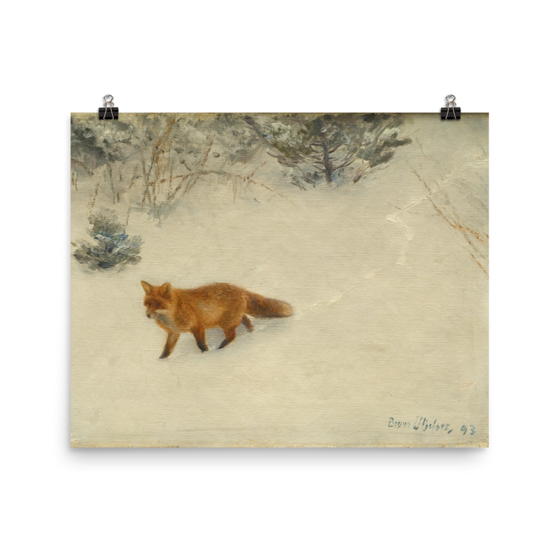 "The Fox" Art Print