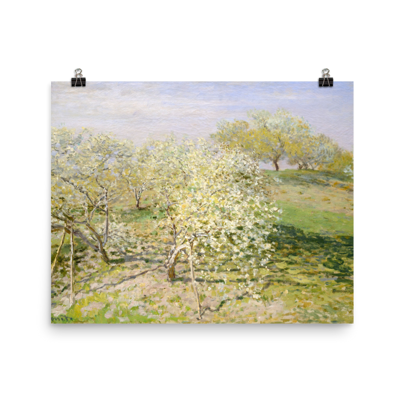 "Spring (Fruit Trees in Bloom)" Art Print
