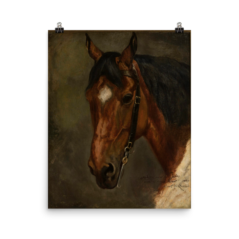 "Horse’s head" Art Print