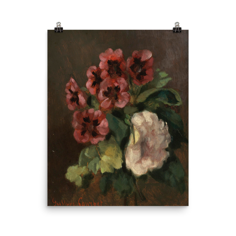 "Bouquet of Flowers" Art Print