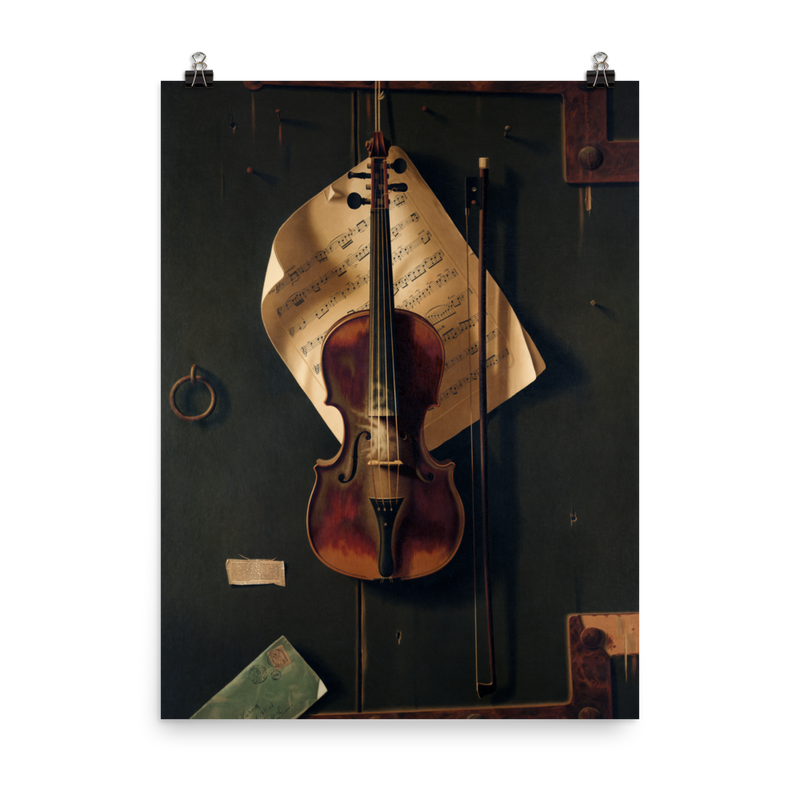 "Still Life with Violin" Art Print