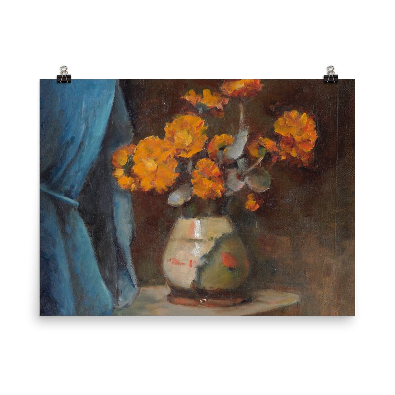 "The Broken Vase" Art Print