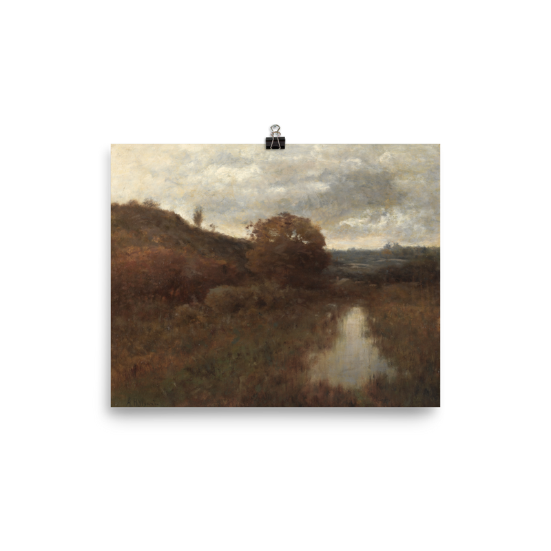 "Autumn Creek" Art Print
