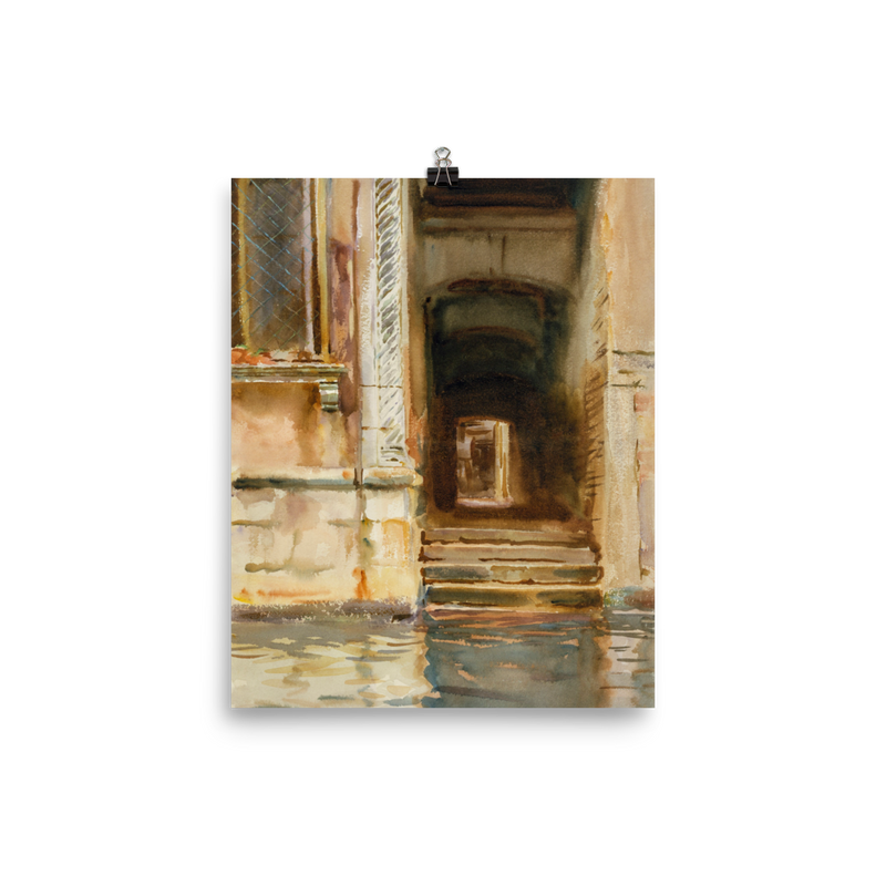 "Venetian Passageway" Art Print