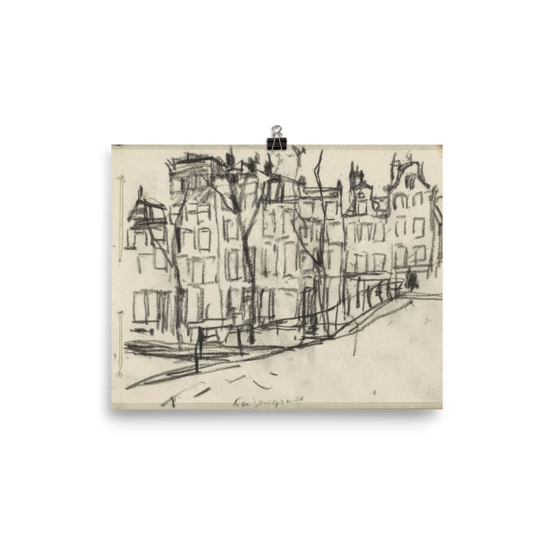 “Sketch of the City” Art Print