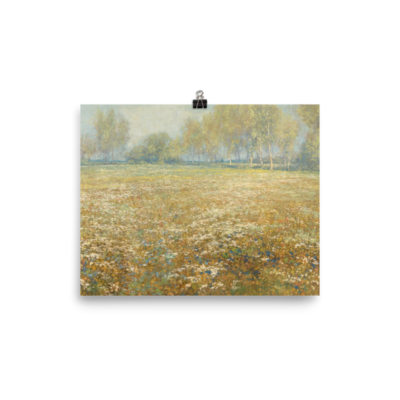 "Meadow in the Bloom" Art Print