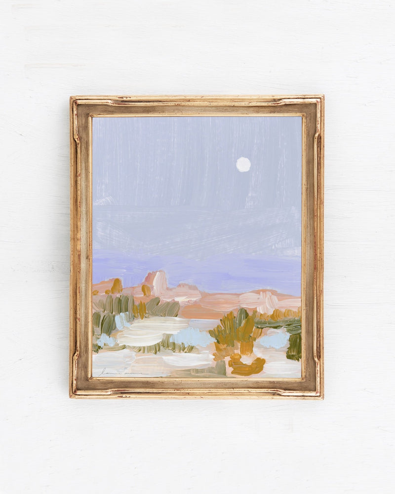 "JT Moon" Canvas Print - Lone Fox