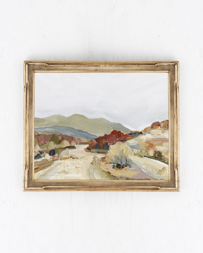 "JT Riverbed" Canvas Print - Lone Fox