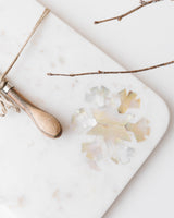 Snowflake Marble Cheese/Cutting Board Set - Lone Fox