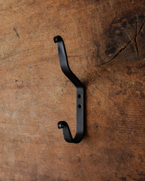 Wrought Iron Coat Hook - Lone Fox